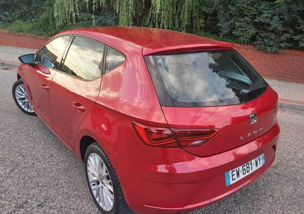 Seat Leon cena 54900 przebieg: 102000, rok produkcji 2018 z Czarnków małe 497